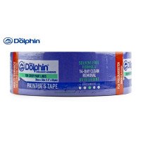 Малярська стрічка Blue Dolphin "SPECIAL BLUE" MT-PG (38мм*50м), для гострого краю, блакитна