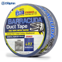 Ремонтная лента Blue Dolphin BARRACUDA BARA BLK (48мм*50м) для интенсивного применения, серебристая
