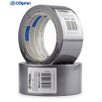 Малярная лента Blue Dolphin "MULTI PURPOSE" FM-150 (48мм*25м), армированная, многоцелевая, серебристая