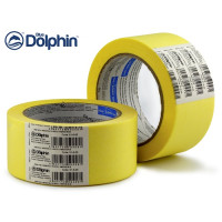 Малярська стрічка Blue Dolphin MT-5210 (48мм*50м), для загального призначення, інтер'єрна, жовта