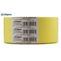 Малярська стрічка Blue Dolphin MT-5210 (48мм*50м), для загального призначення, інтер'єрна, жовта