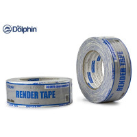 Малярная лента Blue Dolphin Render Tape DT-PR (48мм*50м), белая