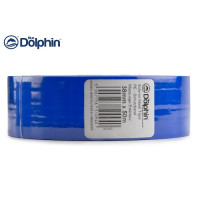Малярная лента Blue Dolphin "TARP & STUCCO" (38мм*50м) для наружных работ, сложных поверхностей, блактная.