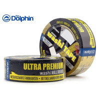 Малярська стрічка Blue Dolphin WASHI ULTRA PREMIUM (38мм*50м)високоякісна, Преміум кл.