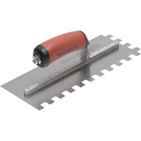 Стальной зубчатый шпатель Marshalltown Standard Notched Trowel, прямоугольной формы (13*13*13мм) 15804