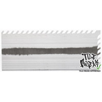 Зубчатый шпатель Marshalltown LayFlat Notched Trowel с углерод. стали с волнообразными выемками (279*114мм) 29552
